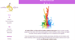 Desktop Screenshot of creativeeffects.com